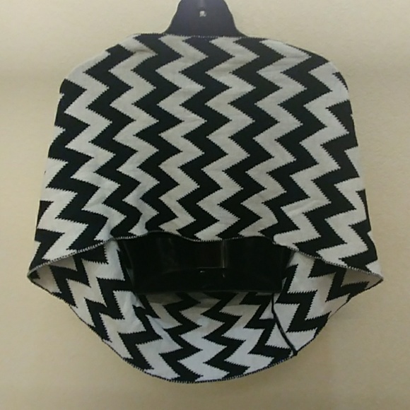 Copper Key Chevron Infinity Scarf - Picture 4 of 8